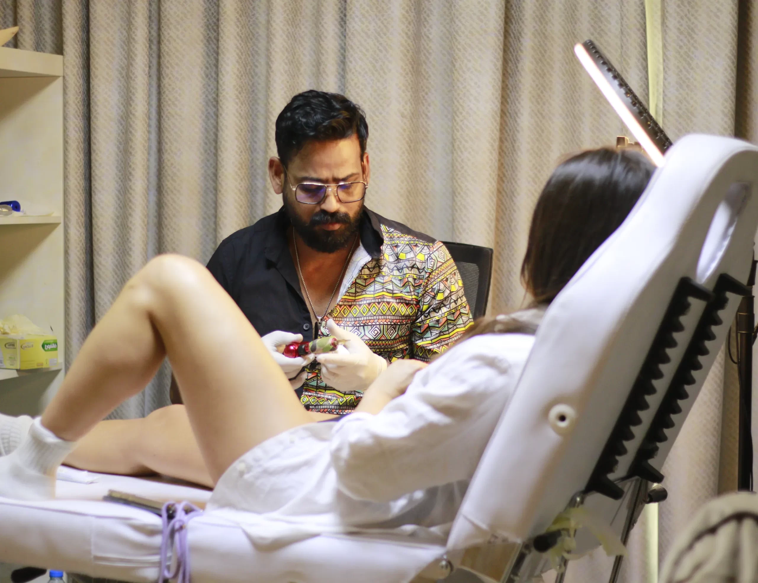 Tattoo Studio Background